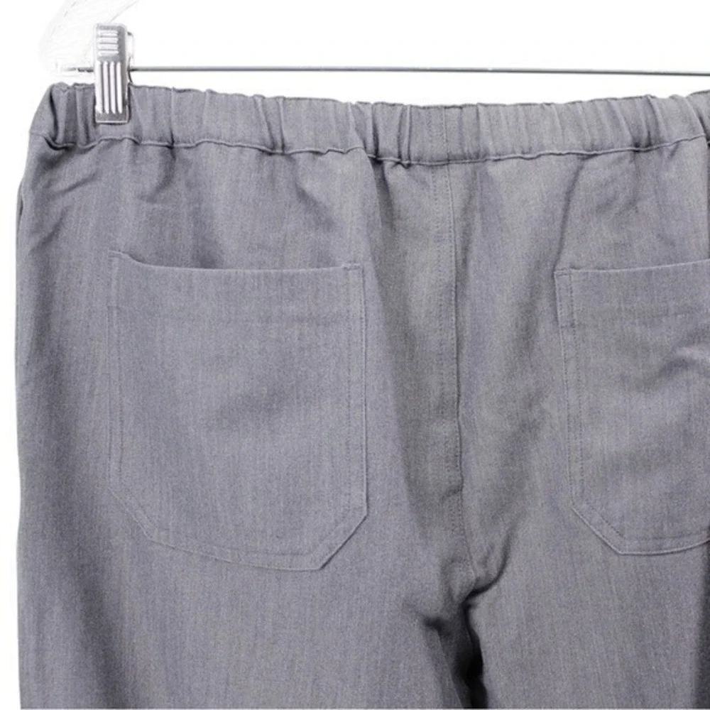 Figs Pisco Basic Srub Pants in Graphite Grey Green Strings Medical Career MS